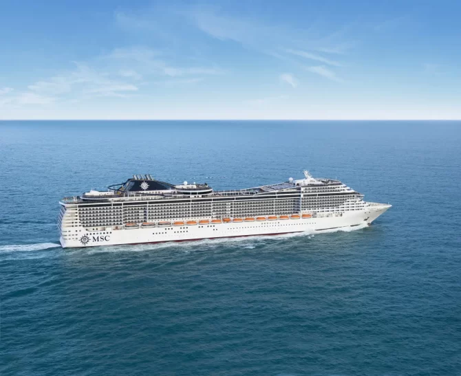 MSC Cruzeiros anuncia alterações à programação internacional de 2027/2028