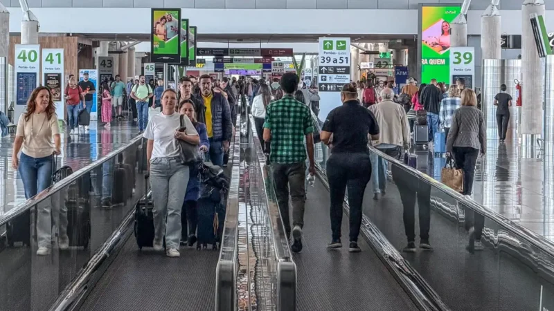 Brasil alcança a marca de 59 milhões de passageiros em voos domésticos
