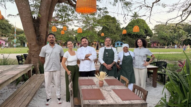 Restaurante no Quadrado de Trancoso apresenta uma nova leitura gastronômica da Bahia