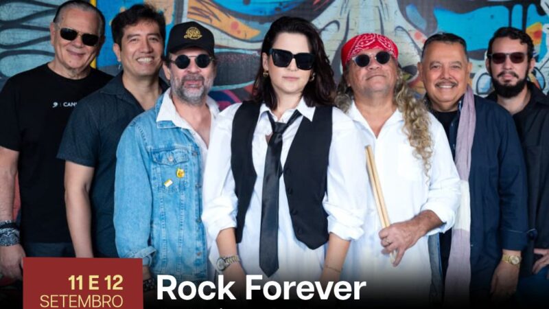 Banda baiana Rock Forever traz o melhor do rock para o palco da Estação Rubi