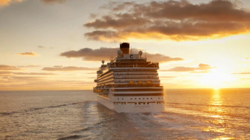 Navio Costa Serena é adaptado para hospedar atletas dos Jogos Asiáticos no Japão