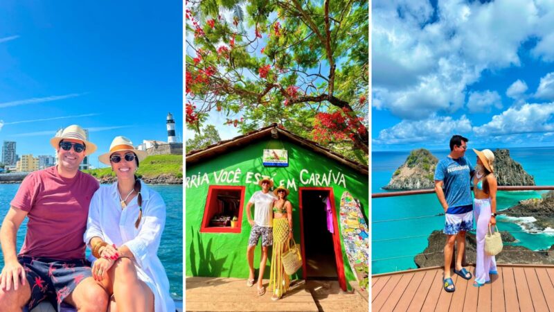 Da paixão por viajar a um negócio: casal baiano transforma conteúdo de turismo em carreira