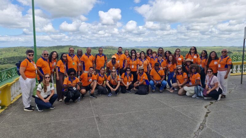 Guias de turismo fazem famtour em Candeias e conhecem atrativos históricos do destino baiano