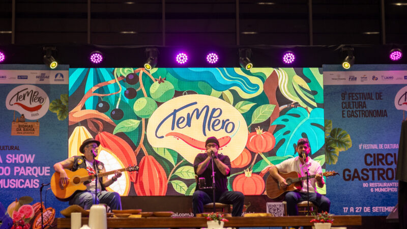 Festival Tempero Bahia encerra com lotação de público na Etapa Cultural