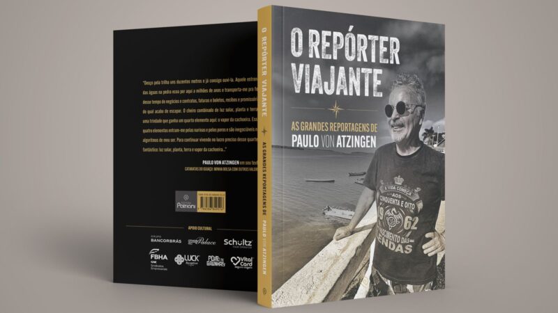 Paulo Atzingen lança na Abav Expo 2026 o livro O Repórter Viajante