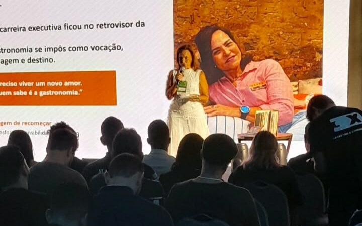 Chef Tereza Paim faz palestras em eventos como ‘Mulher + Comércio – Conexões Femininas nos Negócios’ em Salvador